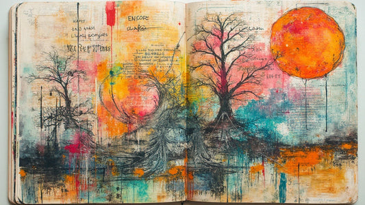 🎨 What Is Art Journaling? A Creative Way to Heal, Reflect, and Grow