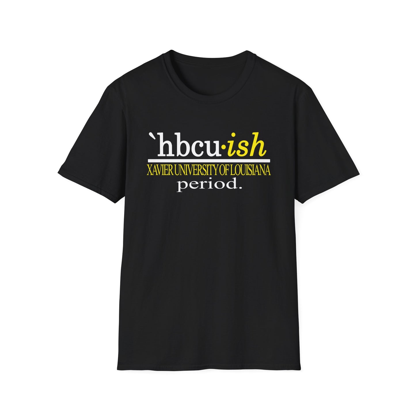 XULA Gold: Xavier University of Louisiana HBCUish Unisex Softstyle T-Shirt