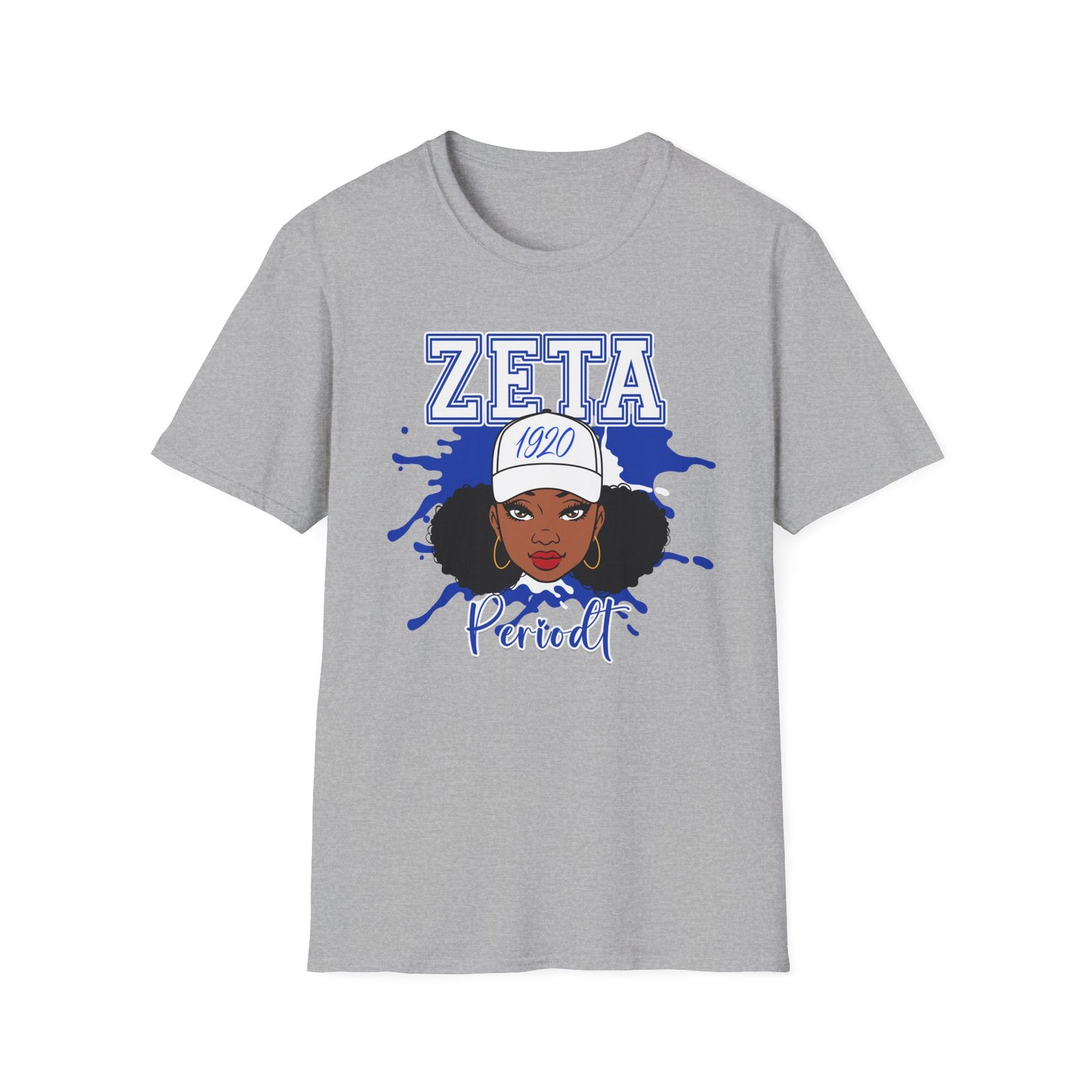 Zeta inspired HBCU Girl Unisex Softstyle T-Shirt