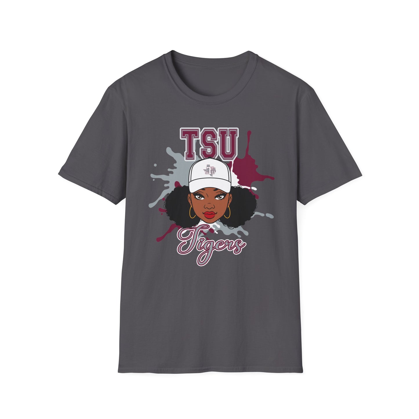 TSU Tigers: Texas Southern University Tigers Unisex Softstyle T-Shirt