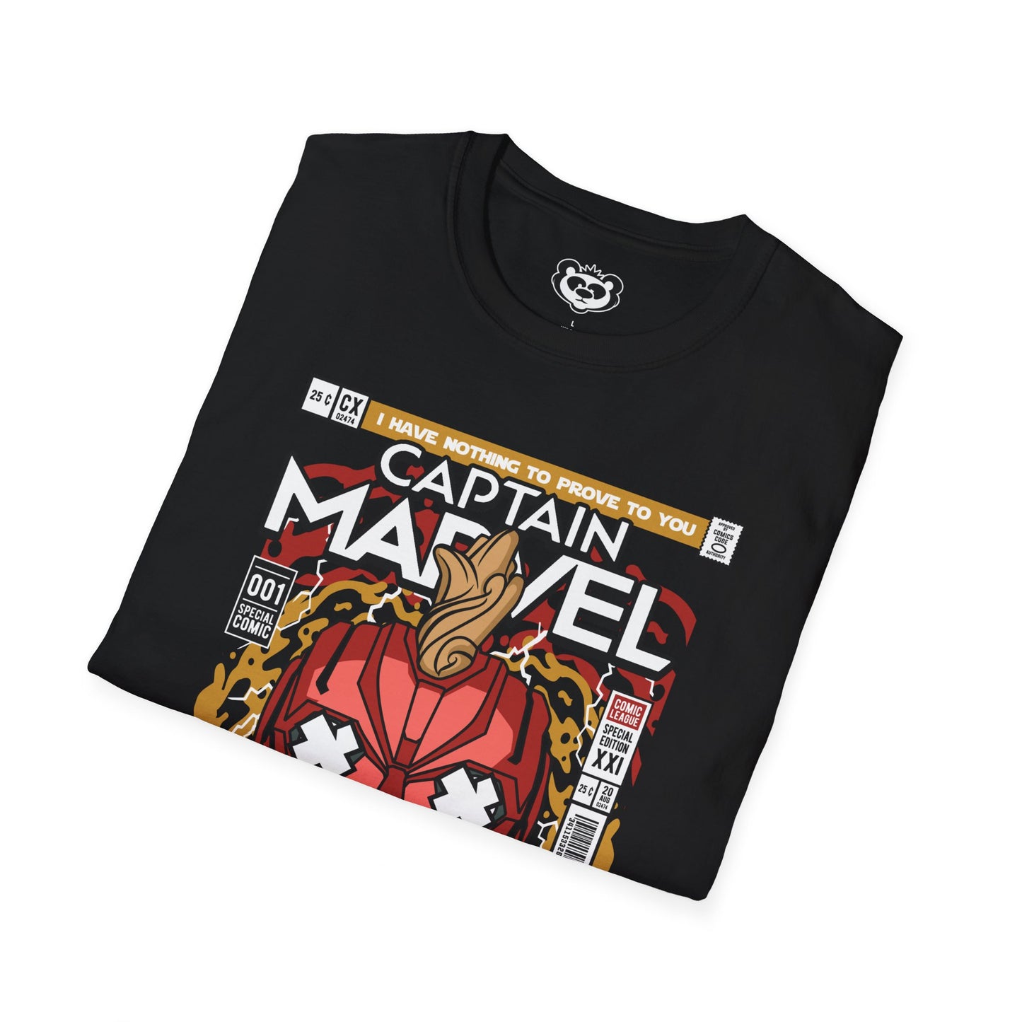 Captin Marvel Funko Pop Style Unisex Softstyle T-Shirt