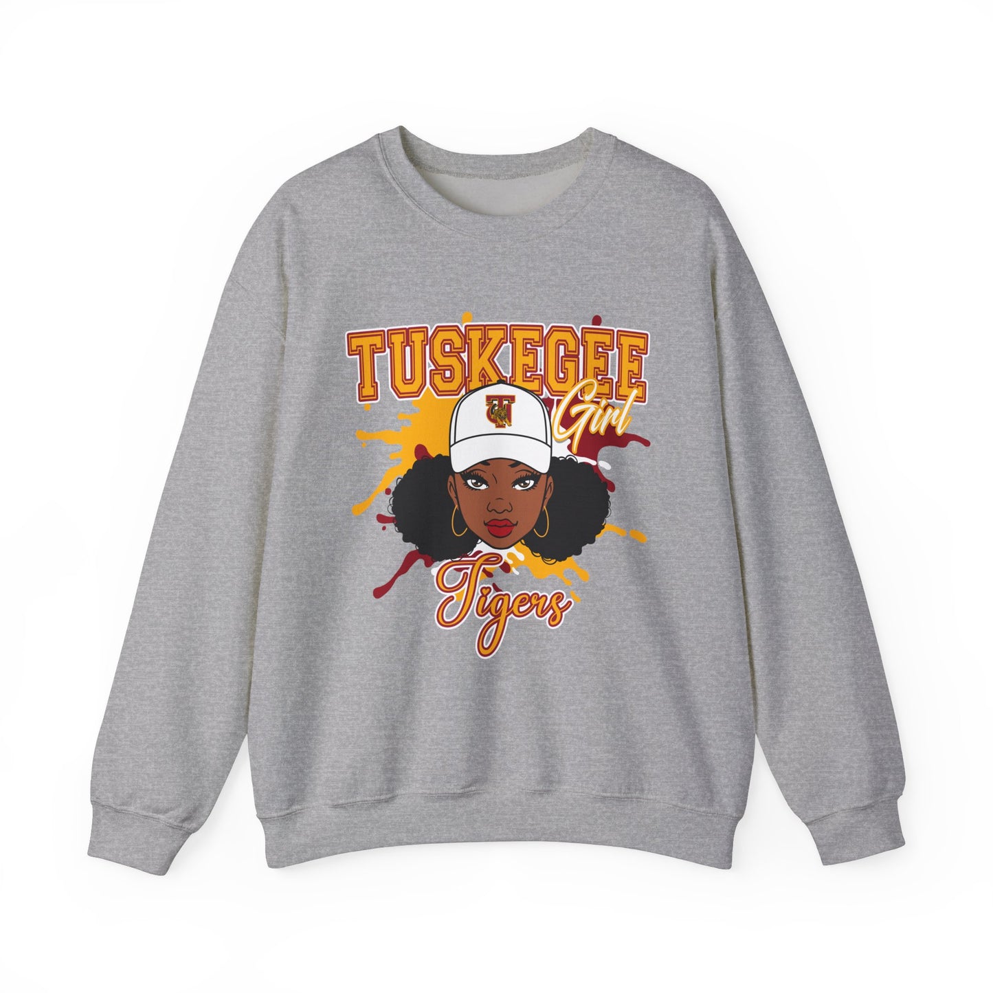 Tuskegee University Unisex Heavy Blend™ Crewneck Sweatshirt