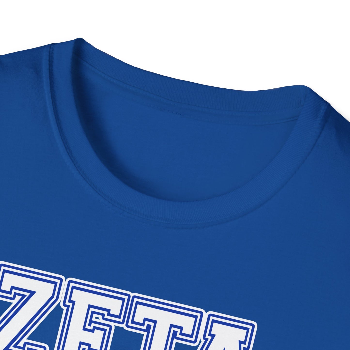 Zeta inspired HBCU Girl Unisex Softstyle T-Shirt