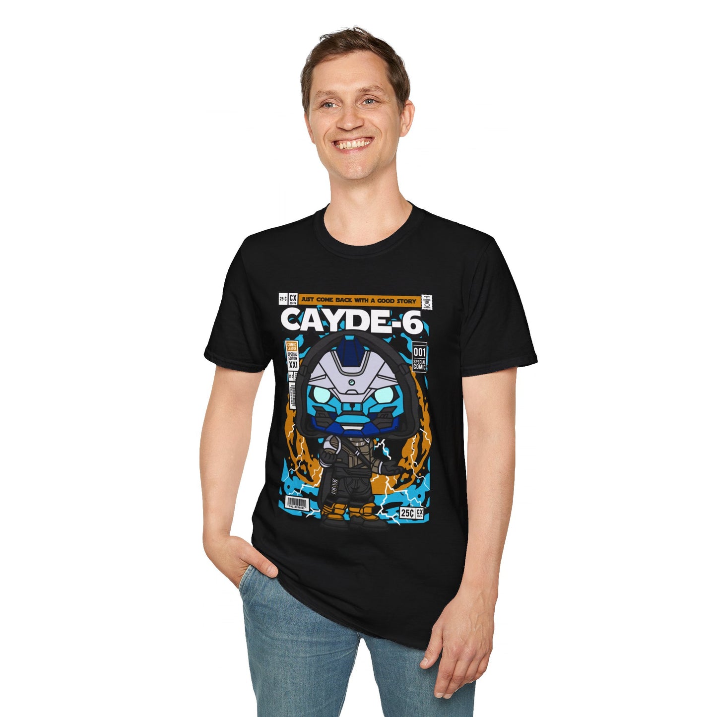 Cayde-6 Funko Pop Style Unisex Softstyle T-Shirt