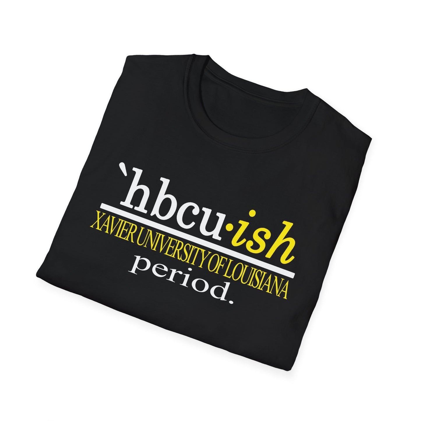 XULA Gold: Xavier University of Louisiana HBCUish Unisex Softstyle T-Shirt