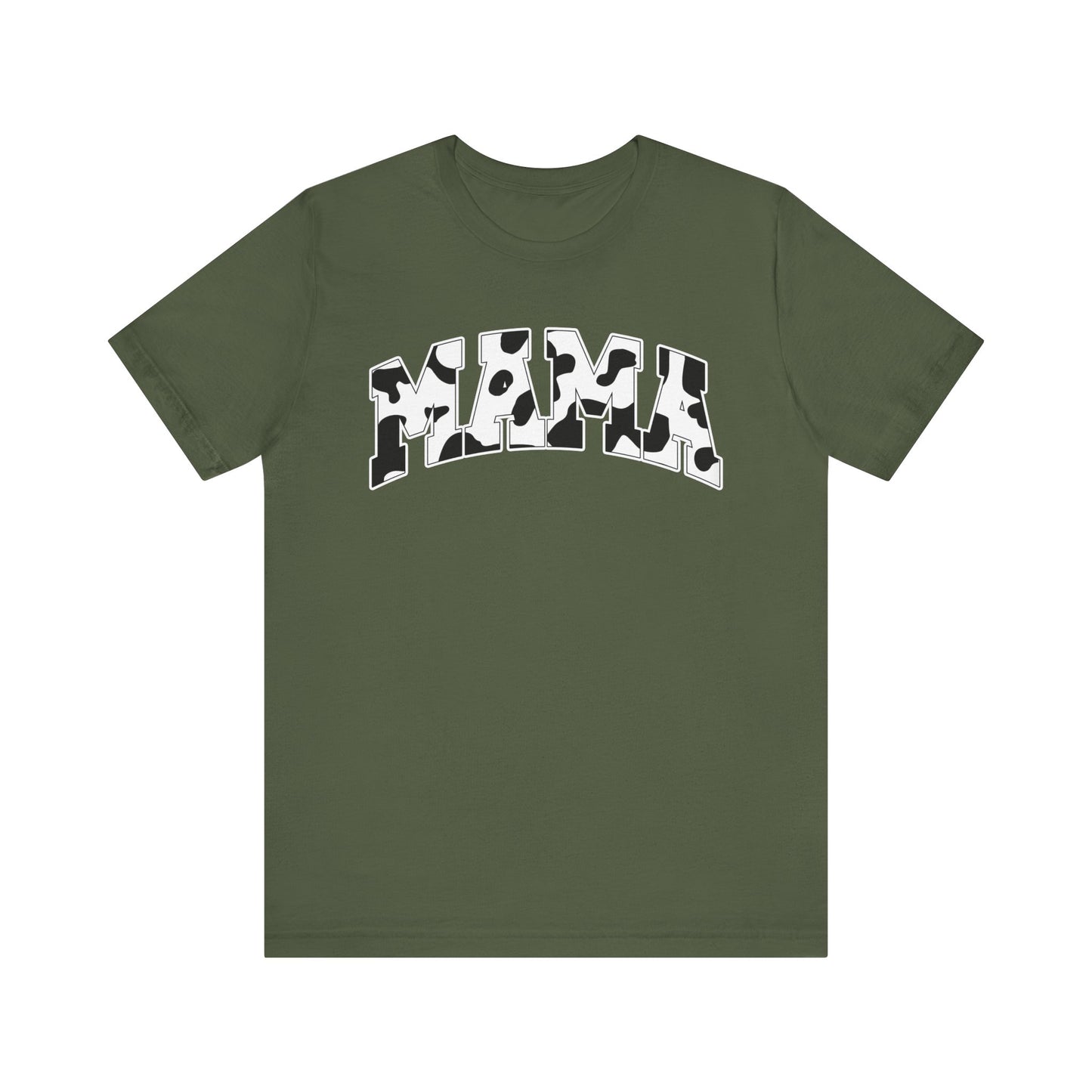 Cow Print Mama Unisex Jersey Short Sleeve Tee