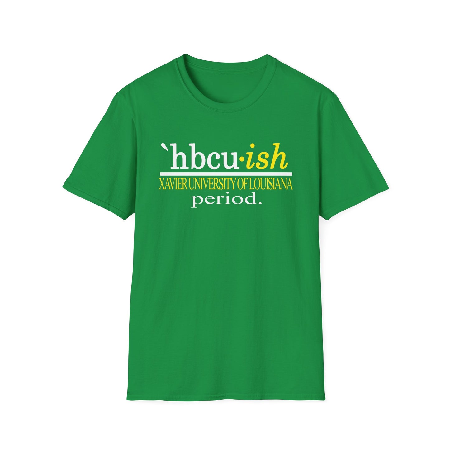 XULA Gold: Xavier University of Louisiana HBCUish Unisex Softstyle T-Shirt