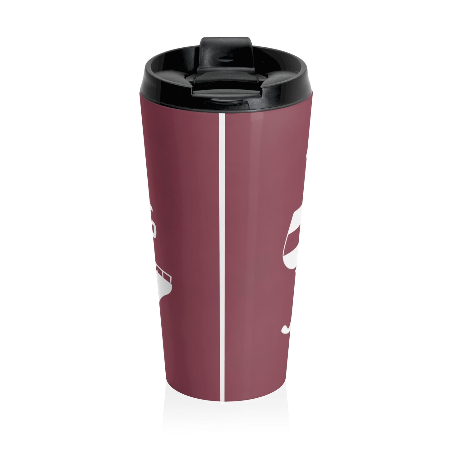 Boozing and Cruising Stainless Steel Travel Mug