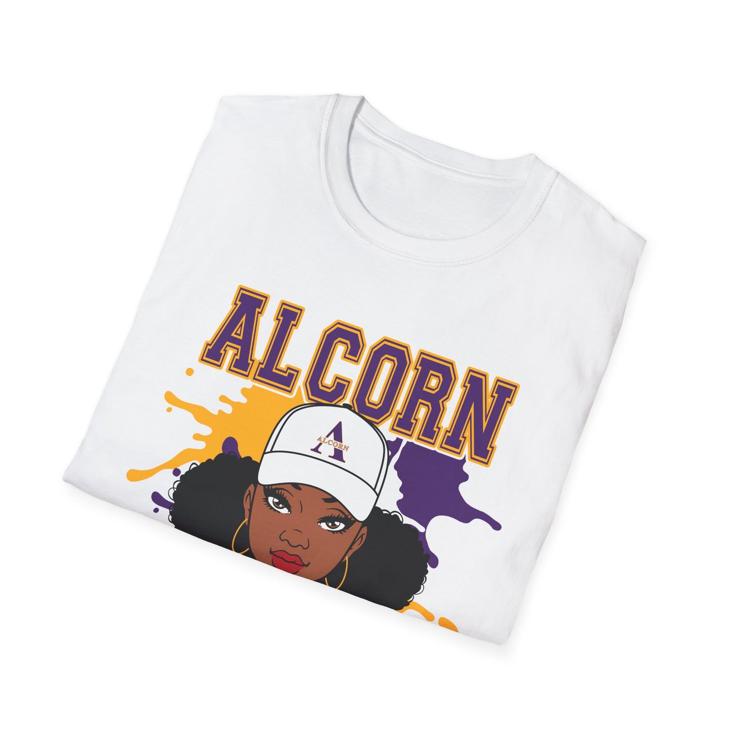 ASU Braves: Alcorn State University Braves Unisex Softstyle T-Shirt
