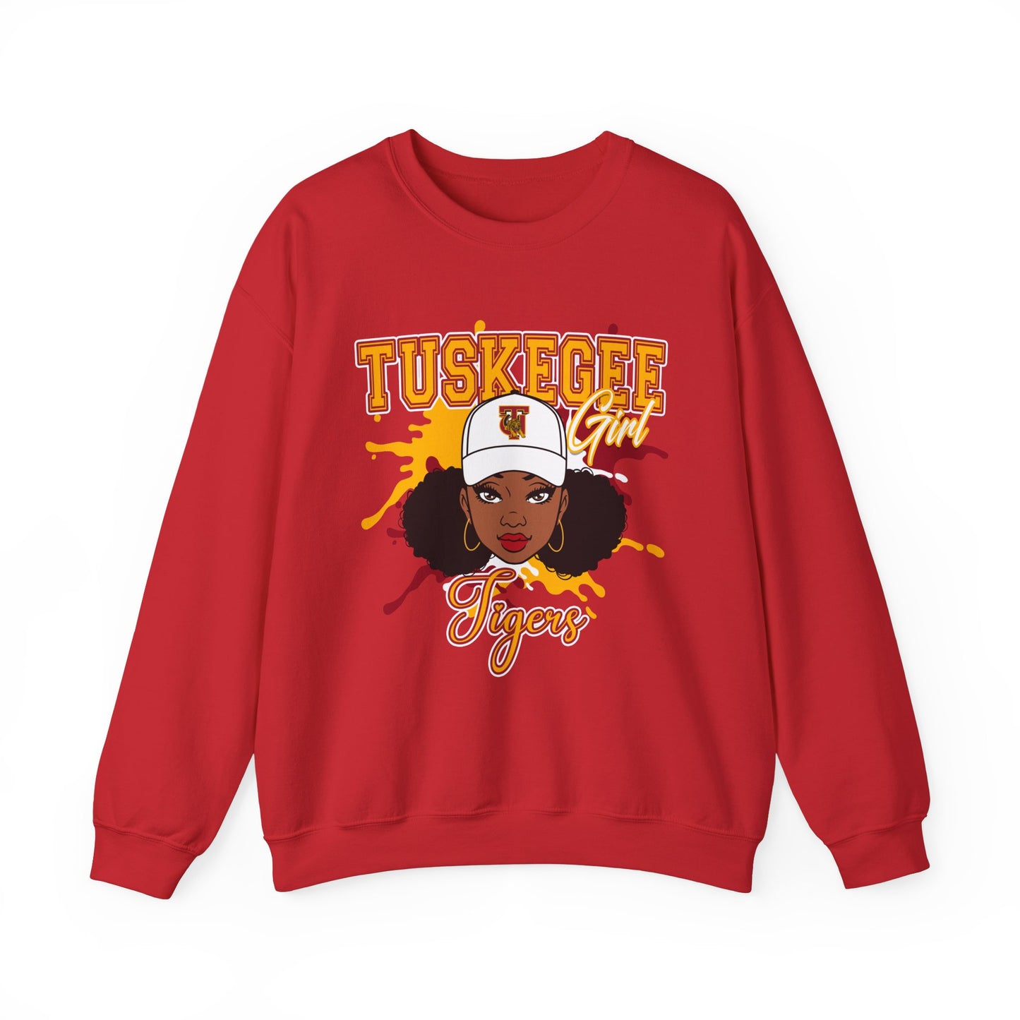 Tuskegee University Unisex Heavy Blend™ Crewneck Sweatshirt