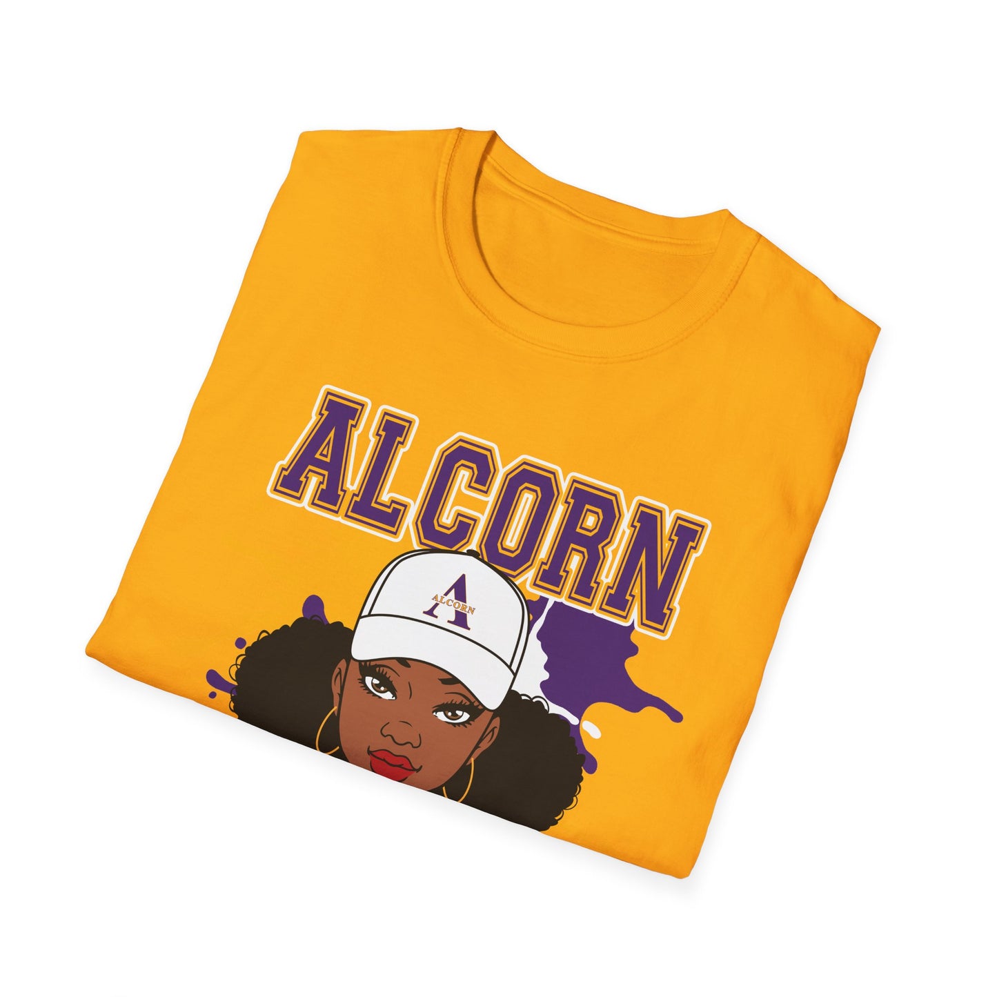 ASU Braves: Alcorn State University Braves Unisex Softstyle T-Shirt