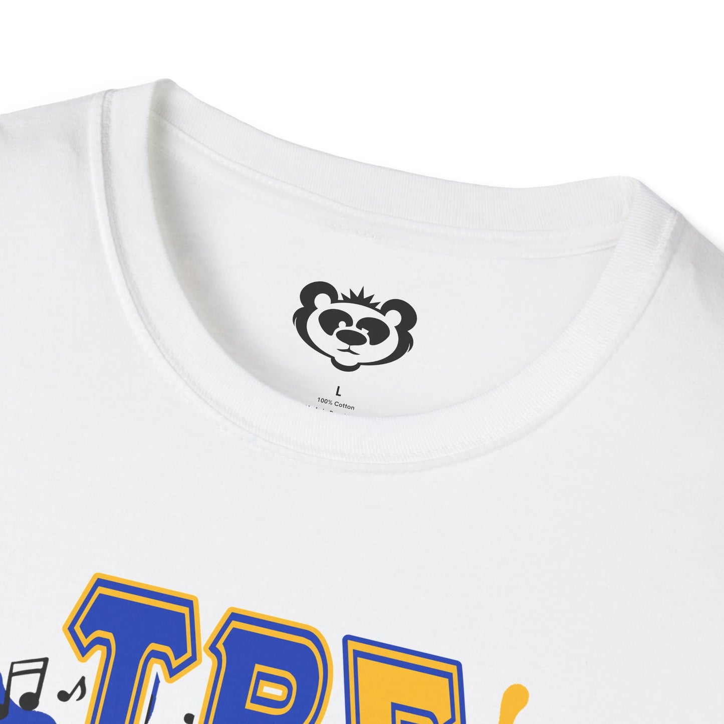 Tau Beta Sigma Unisex Softstyle T-Shirt Blue and Gold Sorority Shirt