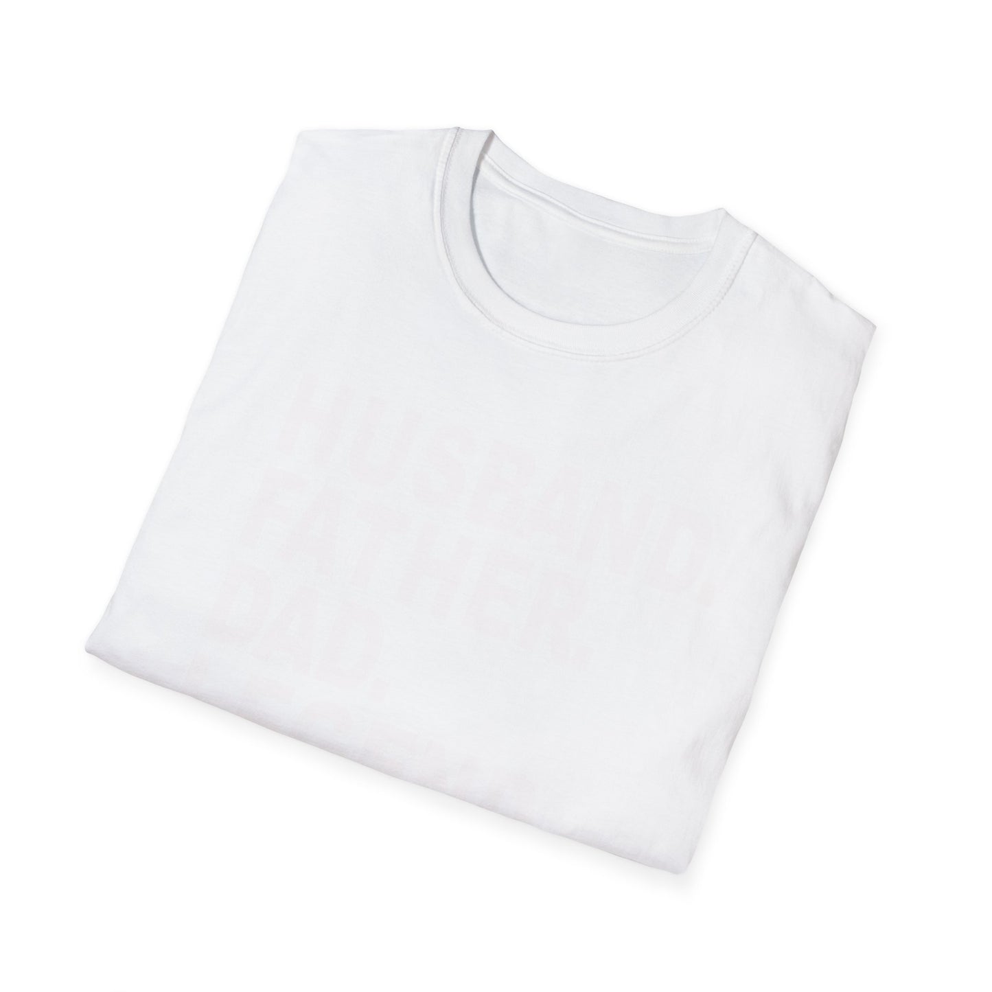 Husband Father Dad Legend No Cap Gen Z Unisex Softstyle T-Shirt