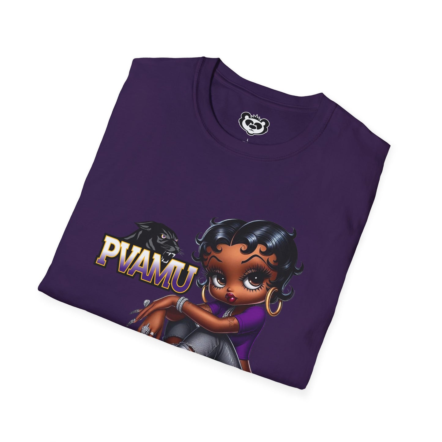 PVAMU Panthers: Prairie View Betty Boop Unisex Softstyle T-Shirt