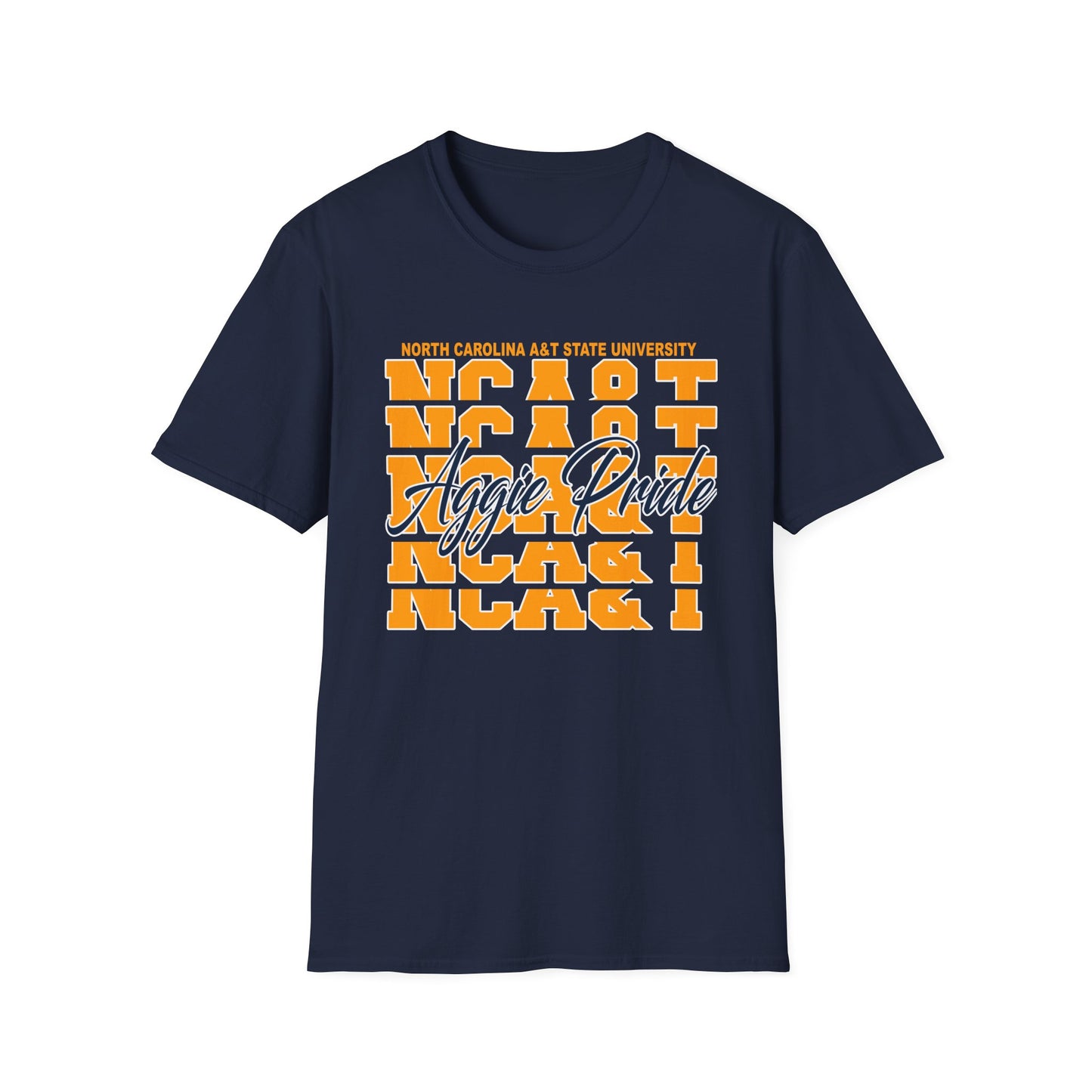 NCAT Aggie: North Carolina A&T Pride Unisex Softstyle T-Shirt