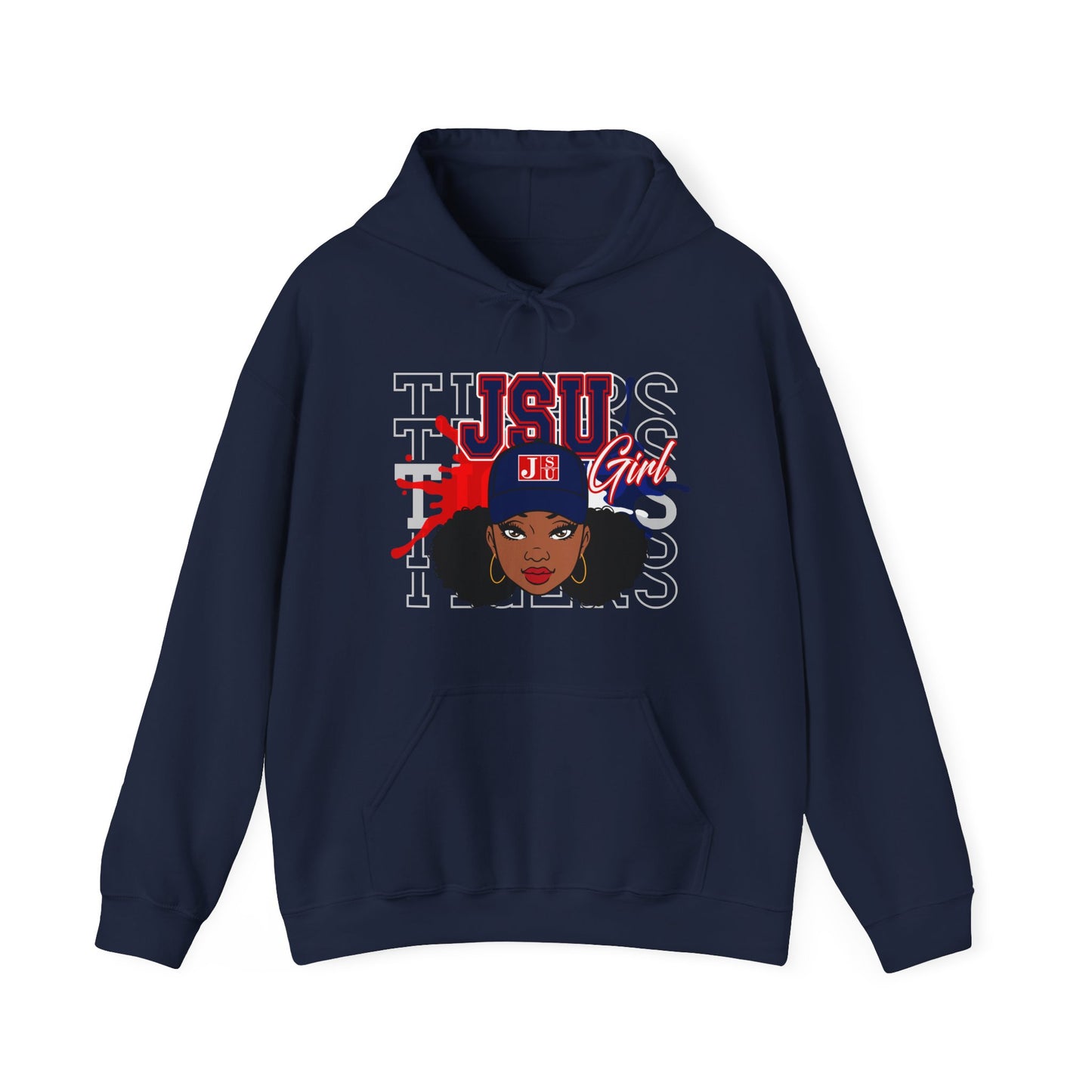 JSU Tigers: Jackson State University JSu Tigers Unisex Heavy Blend™ Hooded Sweatshirt