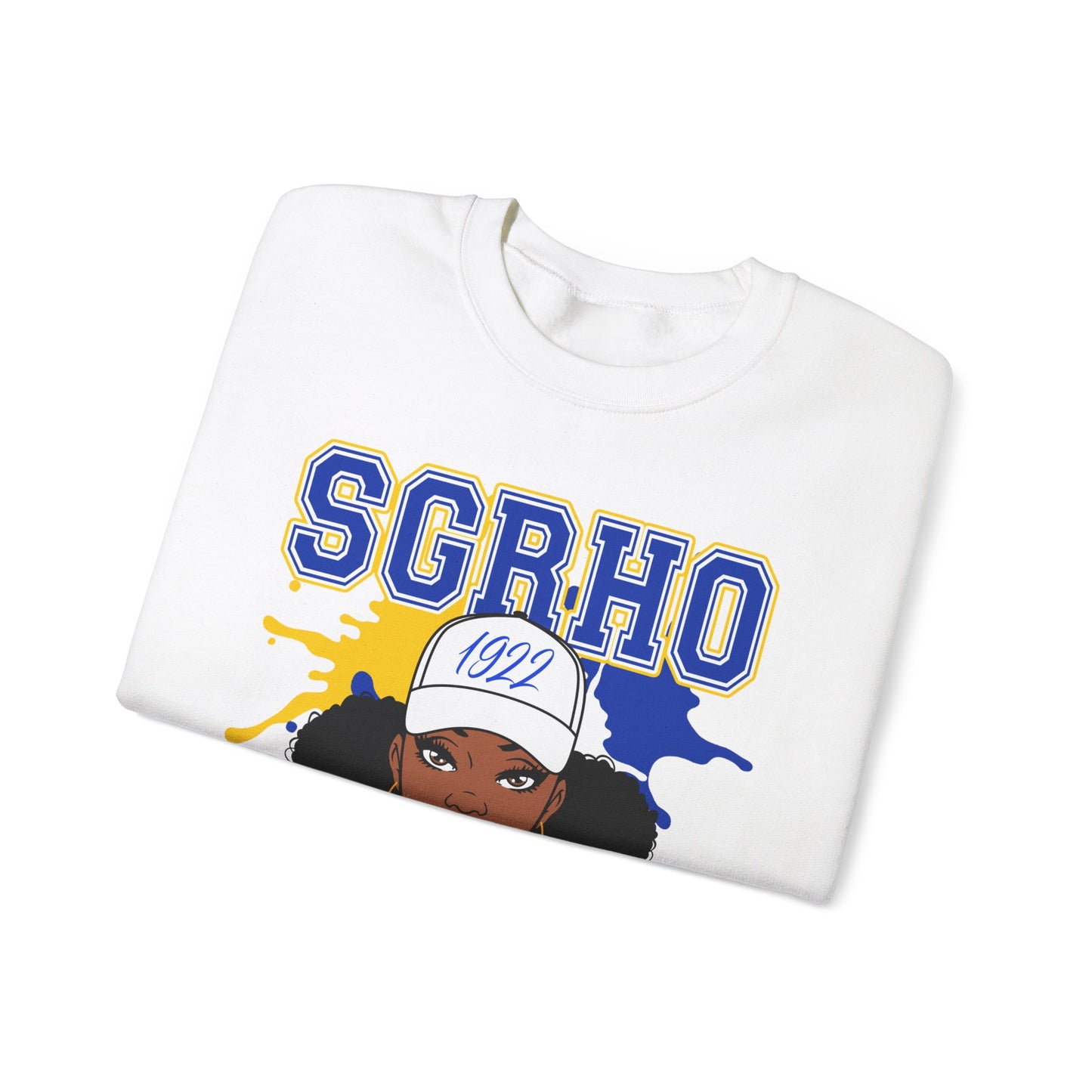 SGRho inspired HBCU Girl Unisex Heavy Blend™ Crewneck Sweatshirt