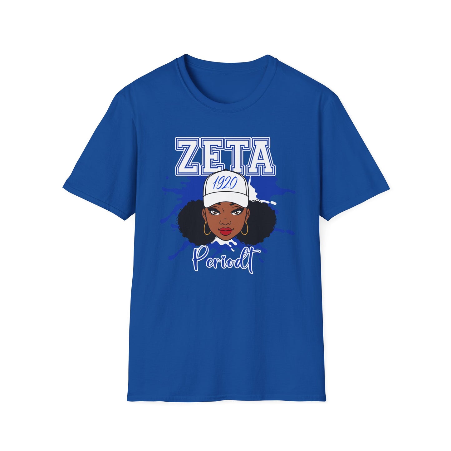 Zeta inspired HBCU Girl Unisex Softstyle T-Shirt