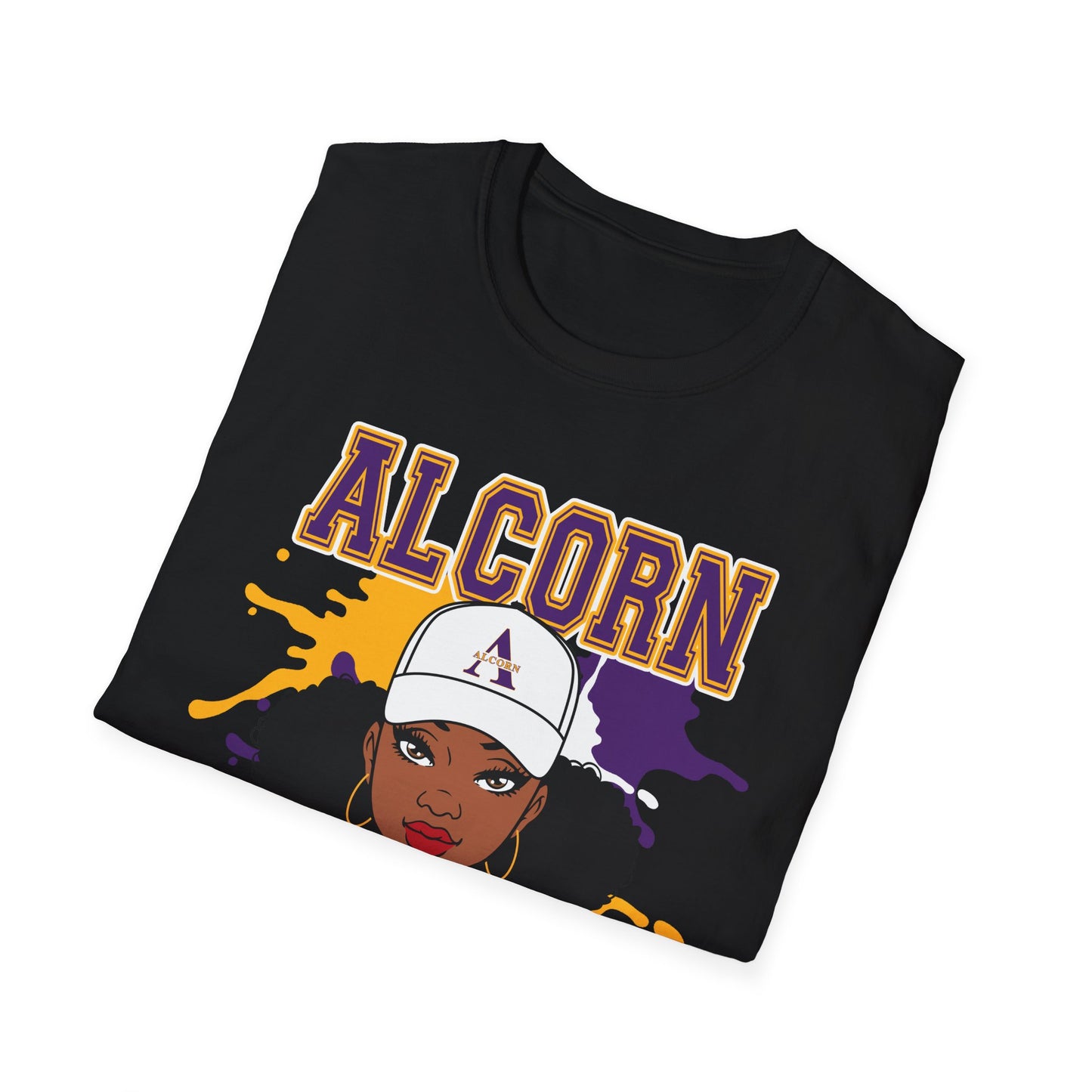 ASU Braves: Alcorn State University Braves Unisex Softstyle T-Shirt