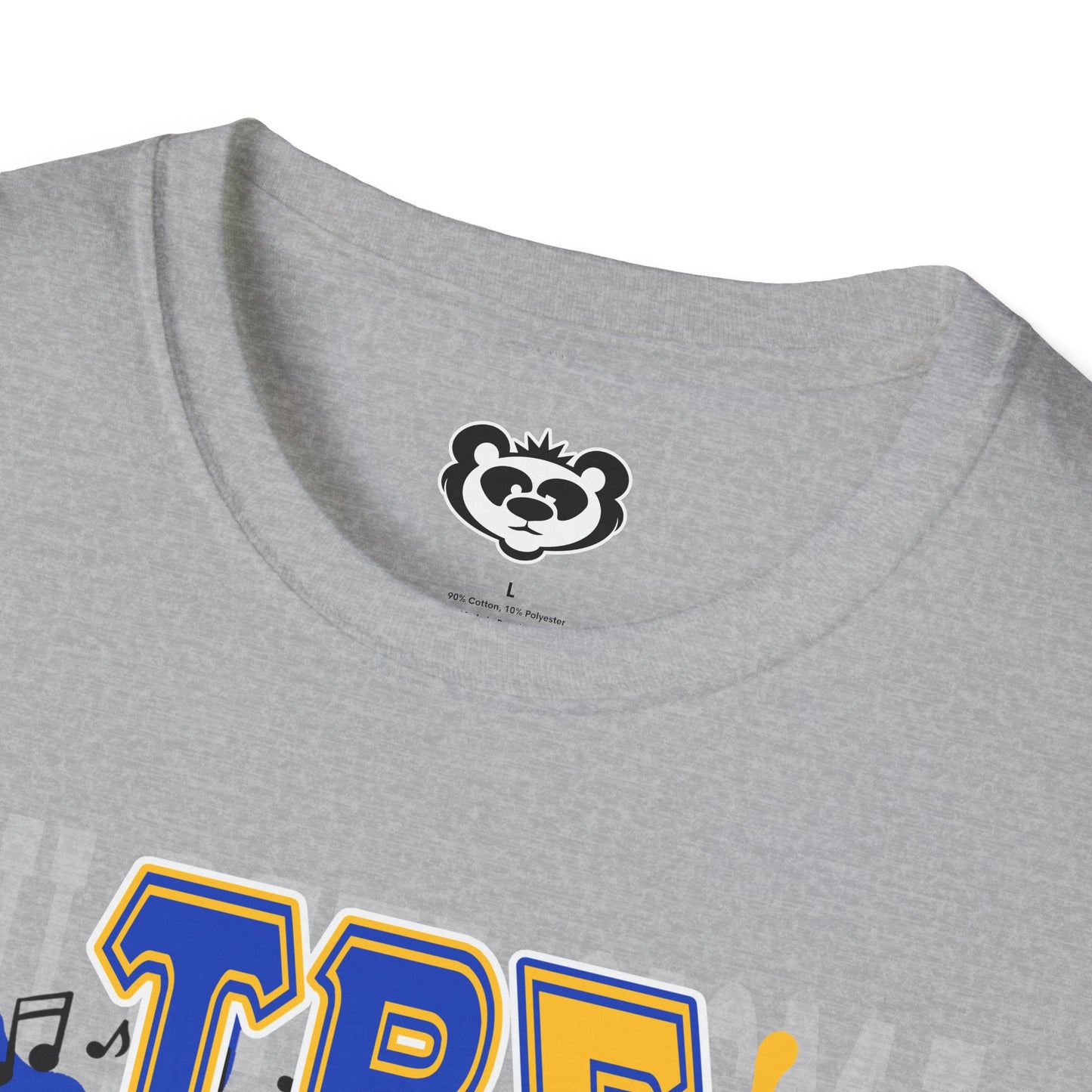 Tau Beta Sigma Unisex Softstyle T-Shirt Blue and Gold Sorority Shirt