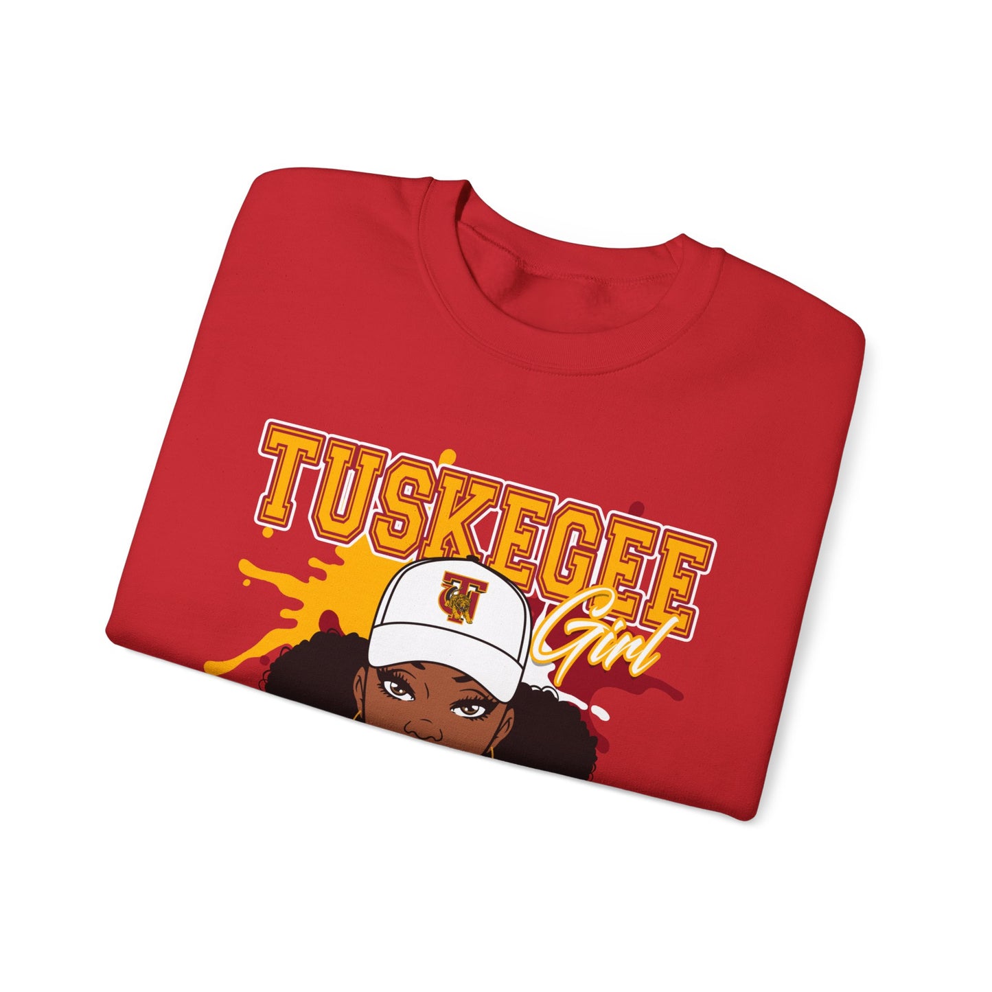 Tuskegee University Unisex Heavy Blend™ Crewneck Sweatshirt