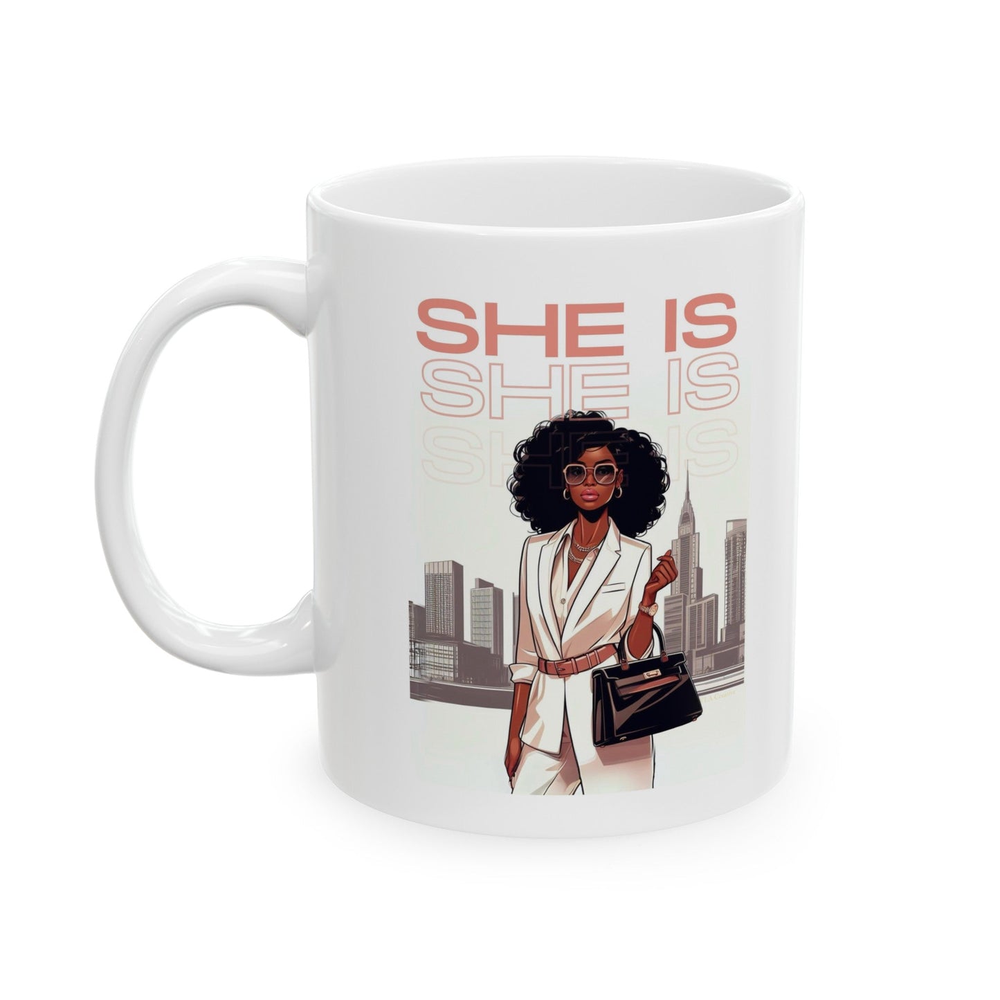 Beautiful Me Representation Matters Ceramic Mug 11oz - Art by the Andersons