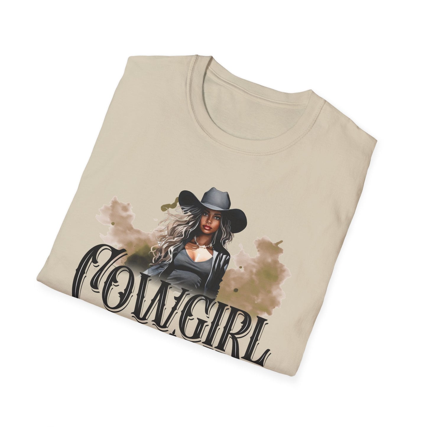 Black Cowgirl Swag Unisex Softstyle T - Shirt - Art by the Andersons