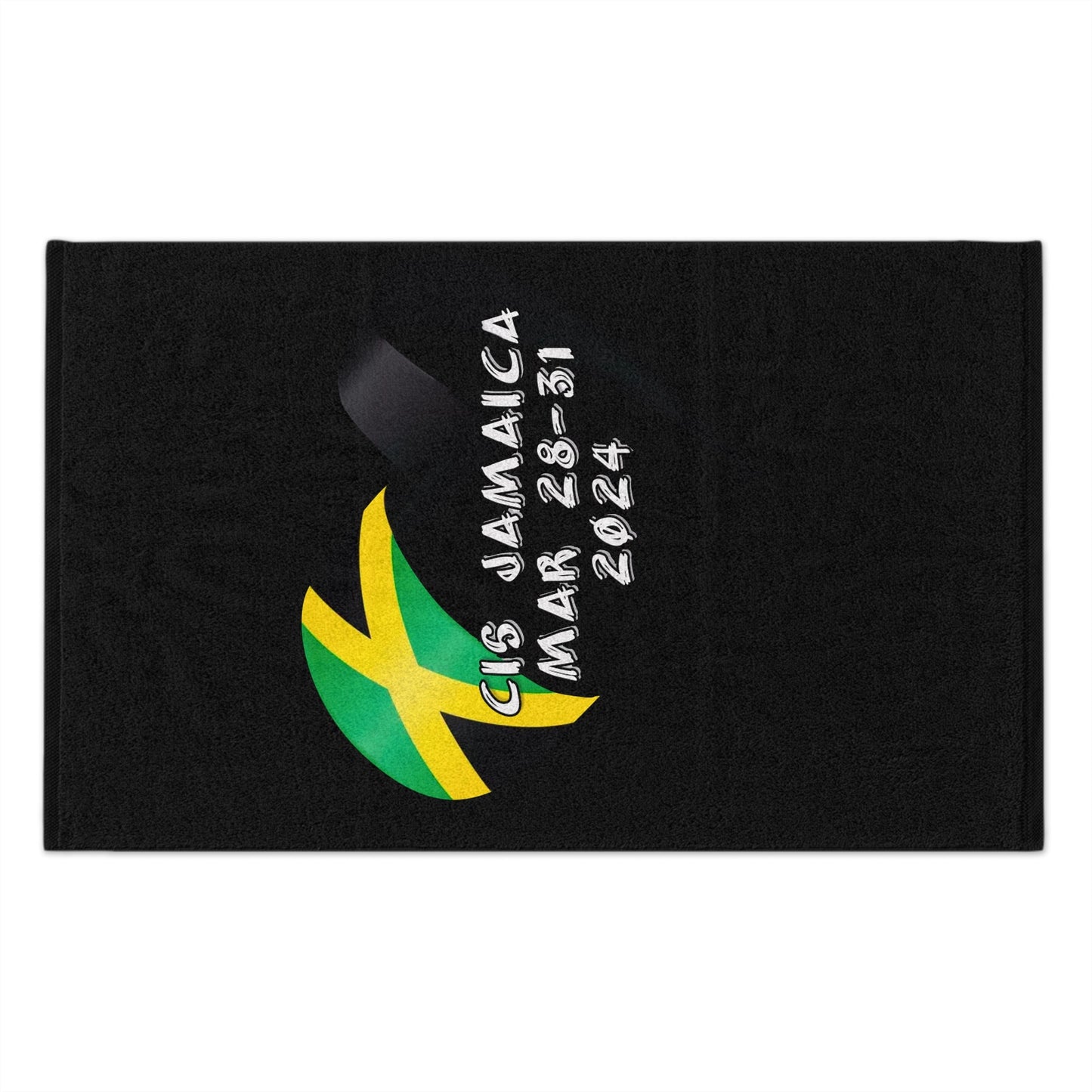 Call in Sick Jamaica Rally Towel, 11x18 - Art by the Andersons