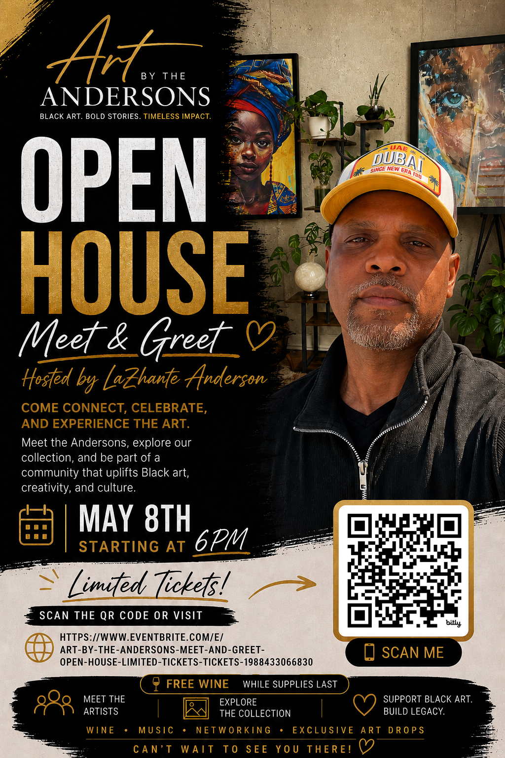 Art by the Andersons Open House Meet & Greet | A Night of Black Art, Culture & Connection
