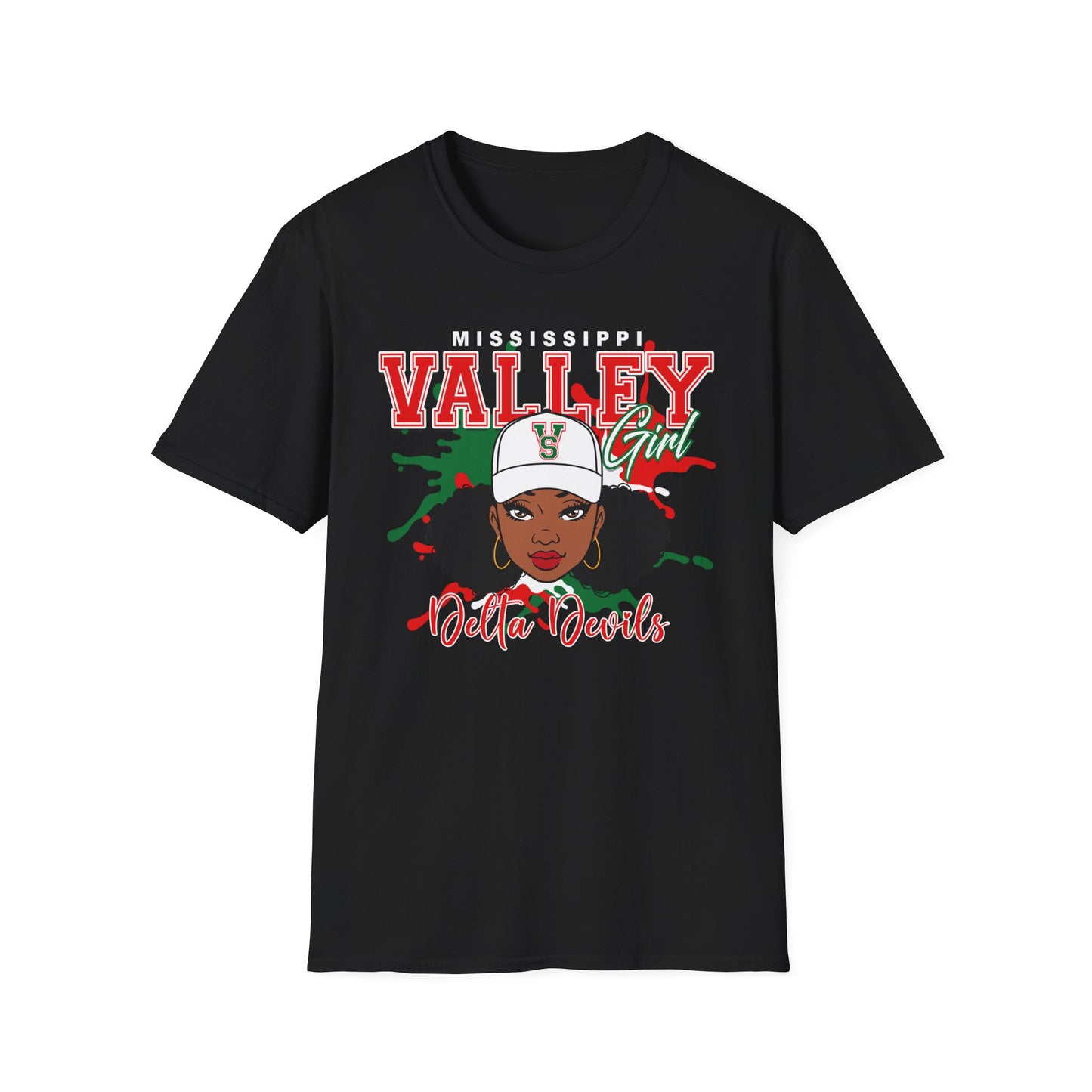 MVU: Mississippi Valley State University Unisex Softstyle T-Shirt