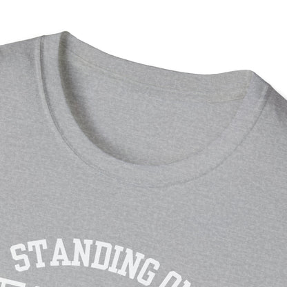 HU Bison: Howard University Standing on Business Unisex Softstyle T-Shirt