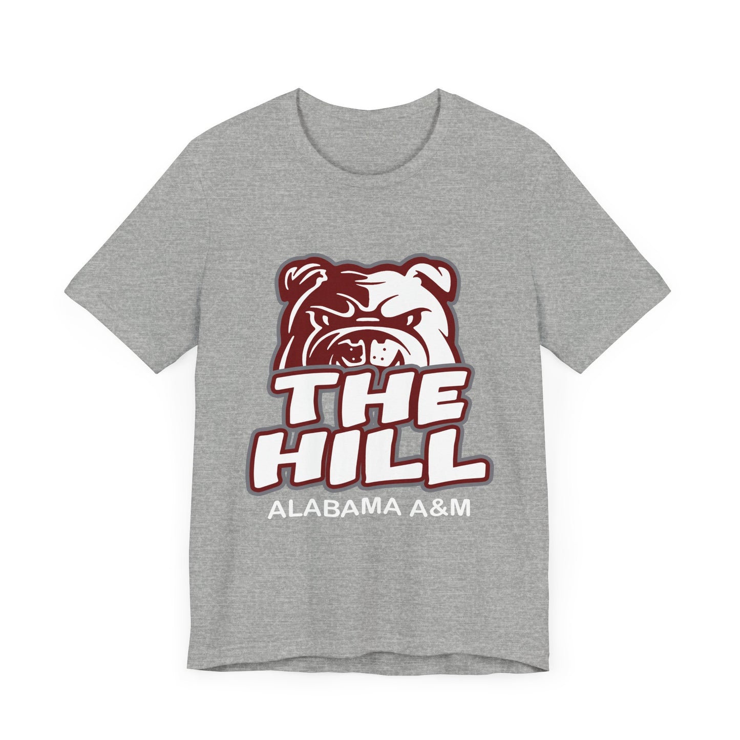 AAMU Bulldogs: Alabama A&M University The Hill Unisex Jersey Short Sleeve Tee Gift for Student and Alumni