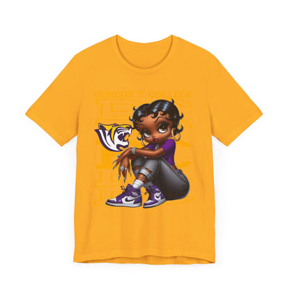 BC Tigers: Benedict College Sneakerhead Betty Boop Unisex Jersey Short Sleeve Tee Gift for Student and Alumni