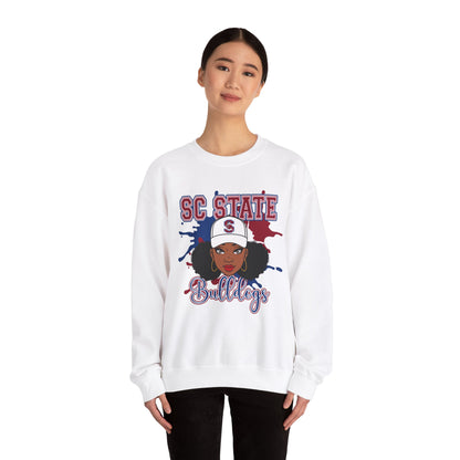 SC State Bulldogs: South Carolina State Bulldogs and Lady Bulldogs  Unisex Heavy Blend™ Crewneck Sweatshirt