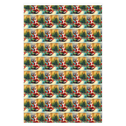 Representation Matters: Black Mrs. Claus and Santa Wrapping Paper