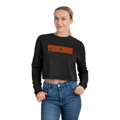 Tuskegee Women's Cropped Sweatshirt - Stylish Athletic Apparel