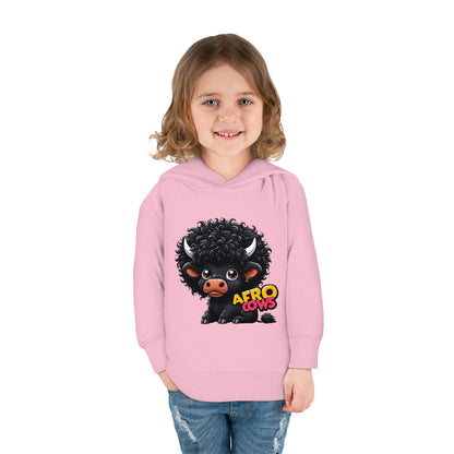 Afro Cows Toddler Pullover Fleece Hoodie