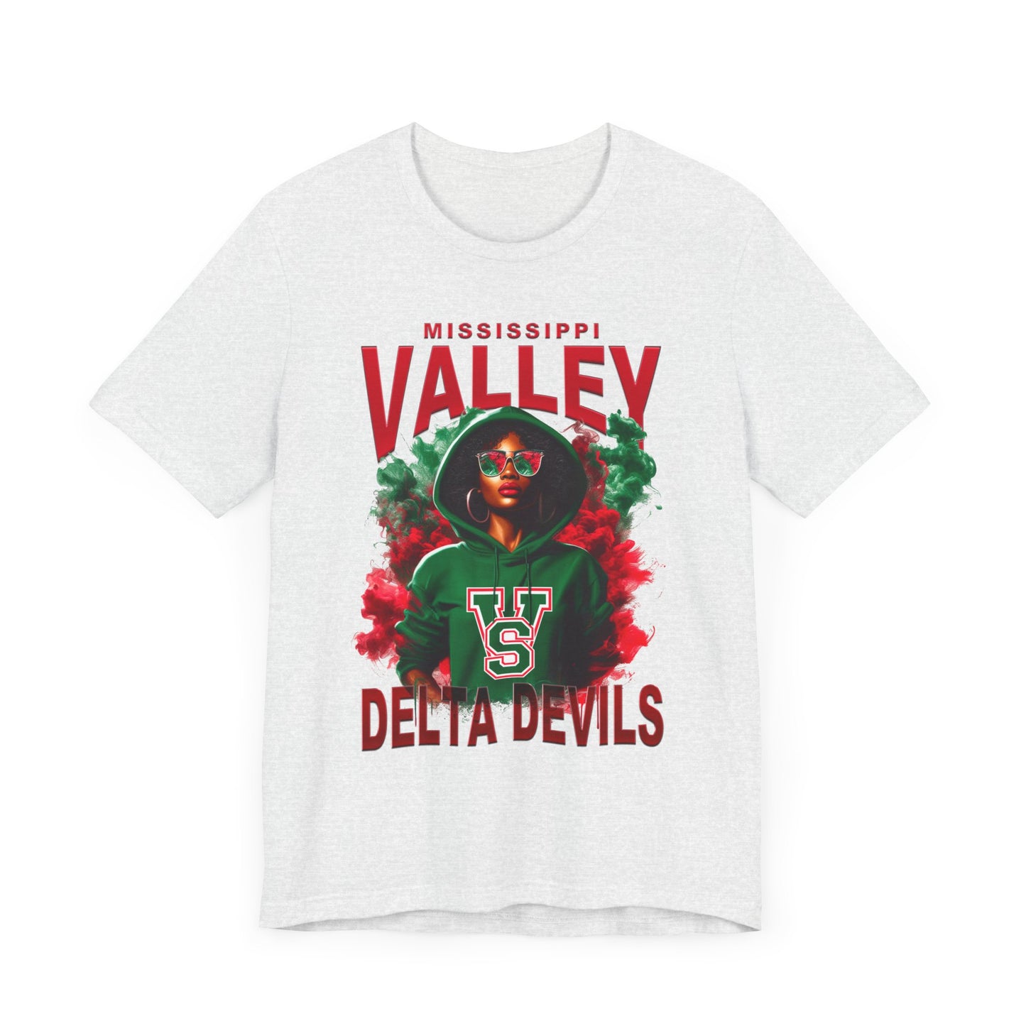 Mississippi Valley Delta Devils Unisex Jersey Short Sleeve Tee