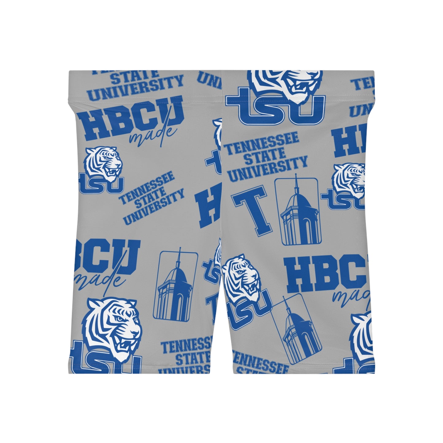 TN State Tigers HBCU All over print Women's Biker Shorts TSU Tennessee State gift for student and alumni