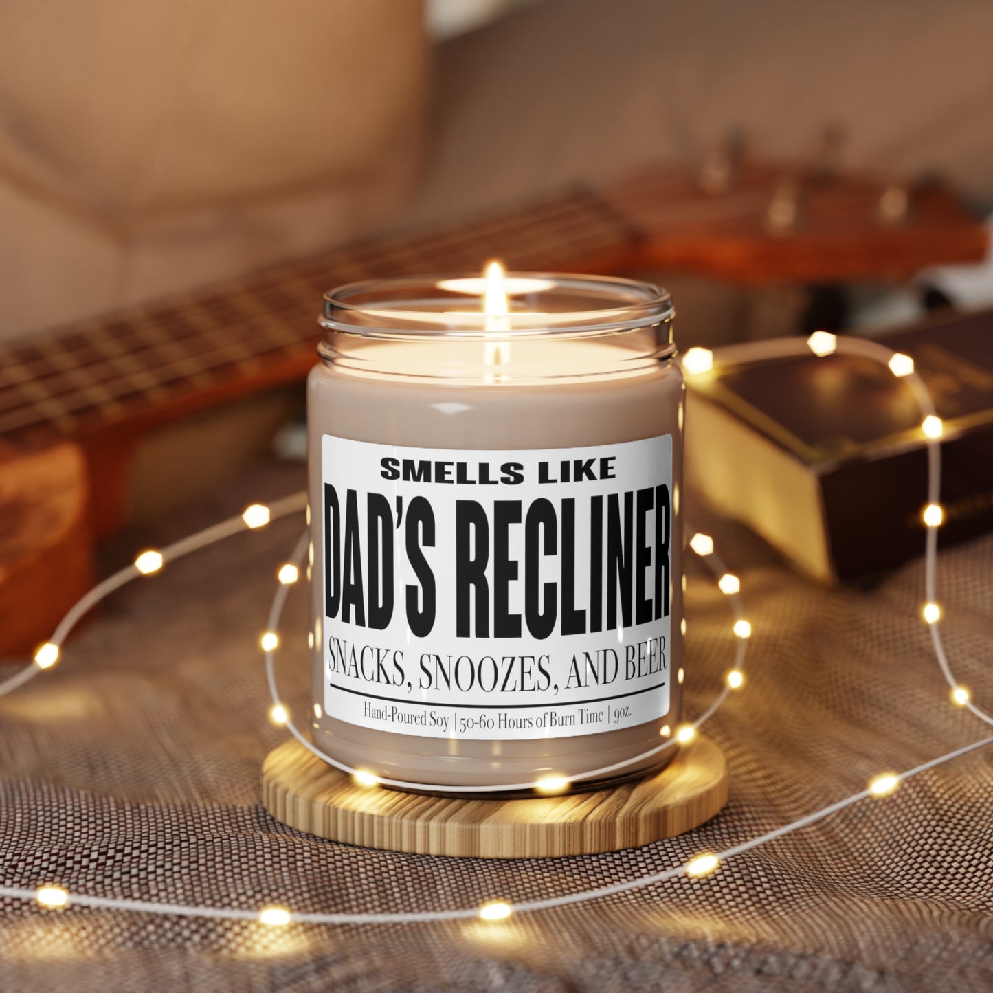 Funny Gift for Dad, Smells Like Dad's Recliner Soy Candle, Father's Day Gift, Birthday Gift for Dad