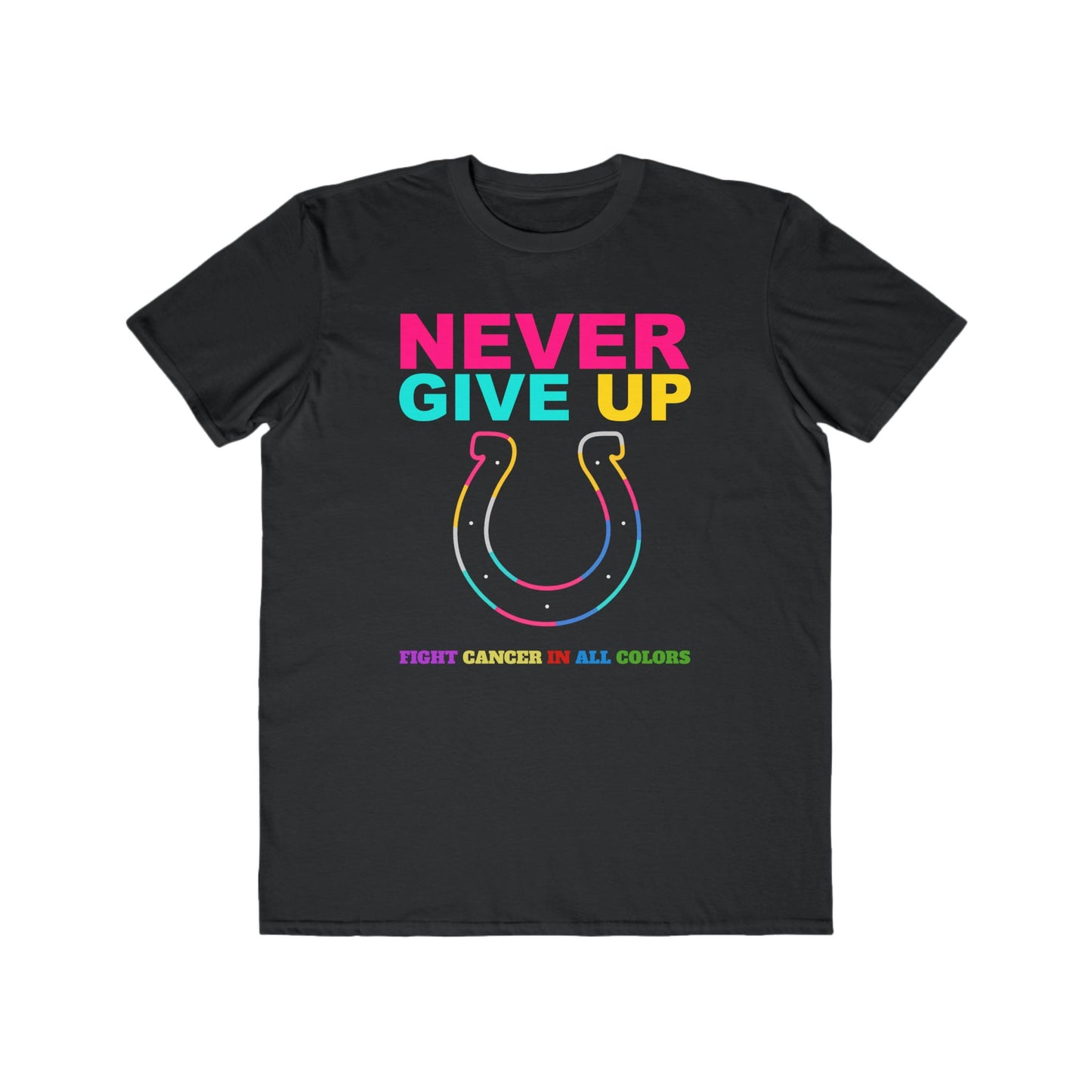 Indianapolis  Never Give Up Cancer Awareness Tee