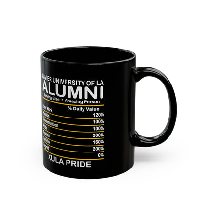 XULA Pride Xavier Alumni HBCU Black Mug (11oz)