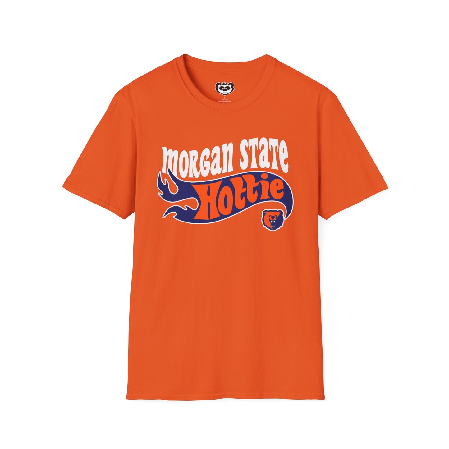 MSU Bears: Morgan State University Hottie Unisex Softstyle T-Shirt for Students and Alumni