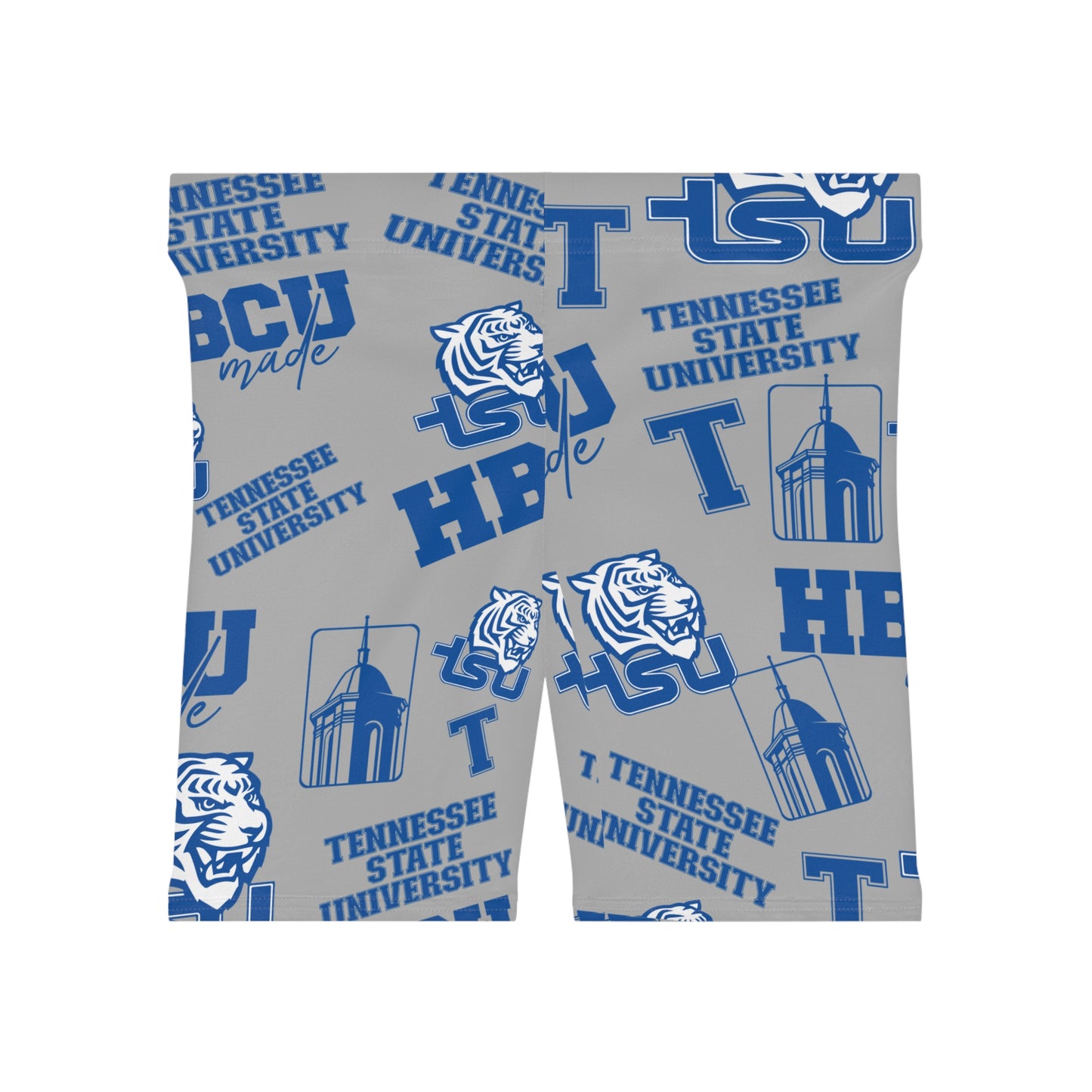 TN State Tigers HBCU All over print Women's Biker Shorts TSU Tennessee State gift for student and alumni