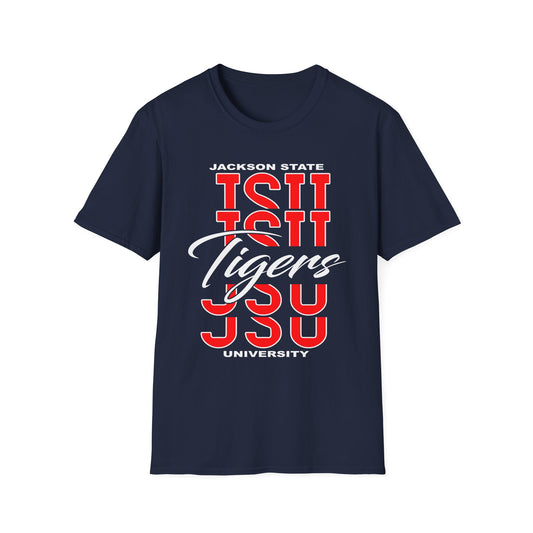 JSU Tigers: Jackson State University Tigers Unisex Softstyle T-Shirt