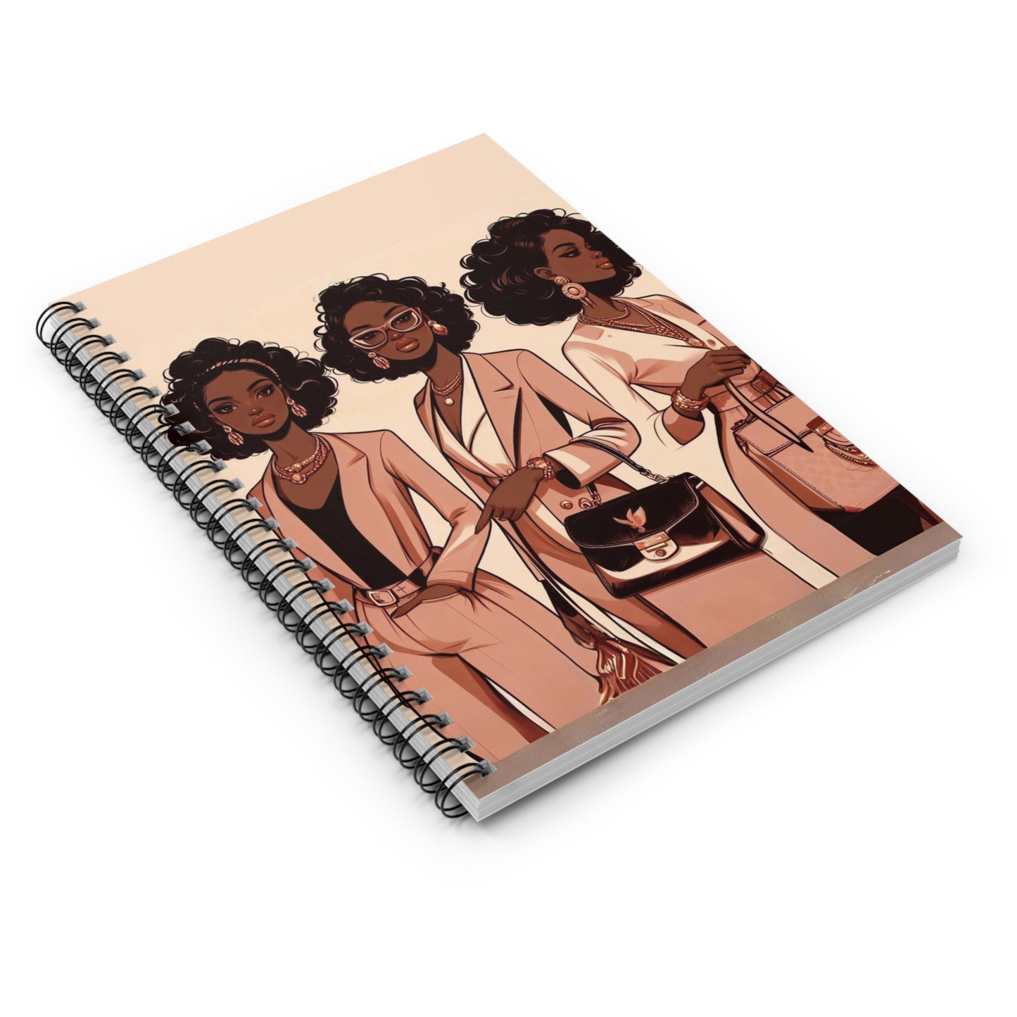 Representation Matters Beautiful Girl Spiral Notebook - Ruled Line