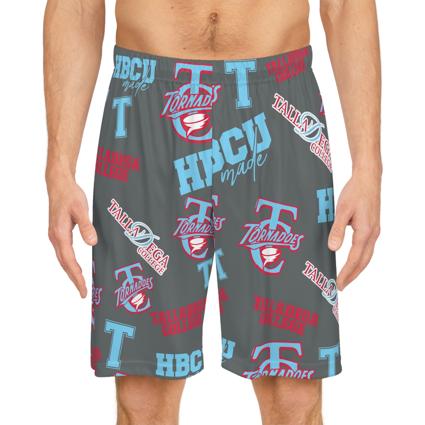 Talledega College Tornados HBCU Basketball Shorts TU gifts for students and alumni