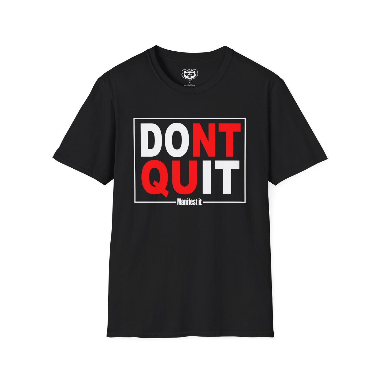 Don't Quit Manifest It Manifestation Unisex Softstyle T-Shirt Master Mind Gift