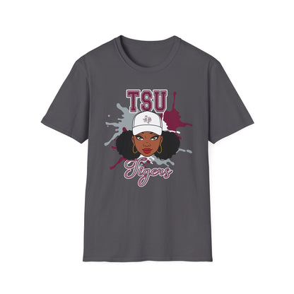 TSU Tigers: Texas Southern University Tigers Unisex Softstyle T-Shirt