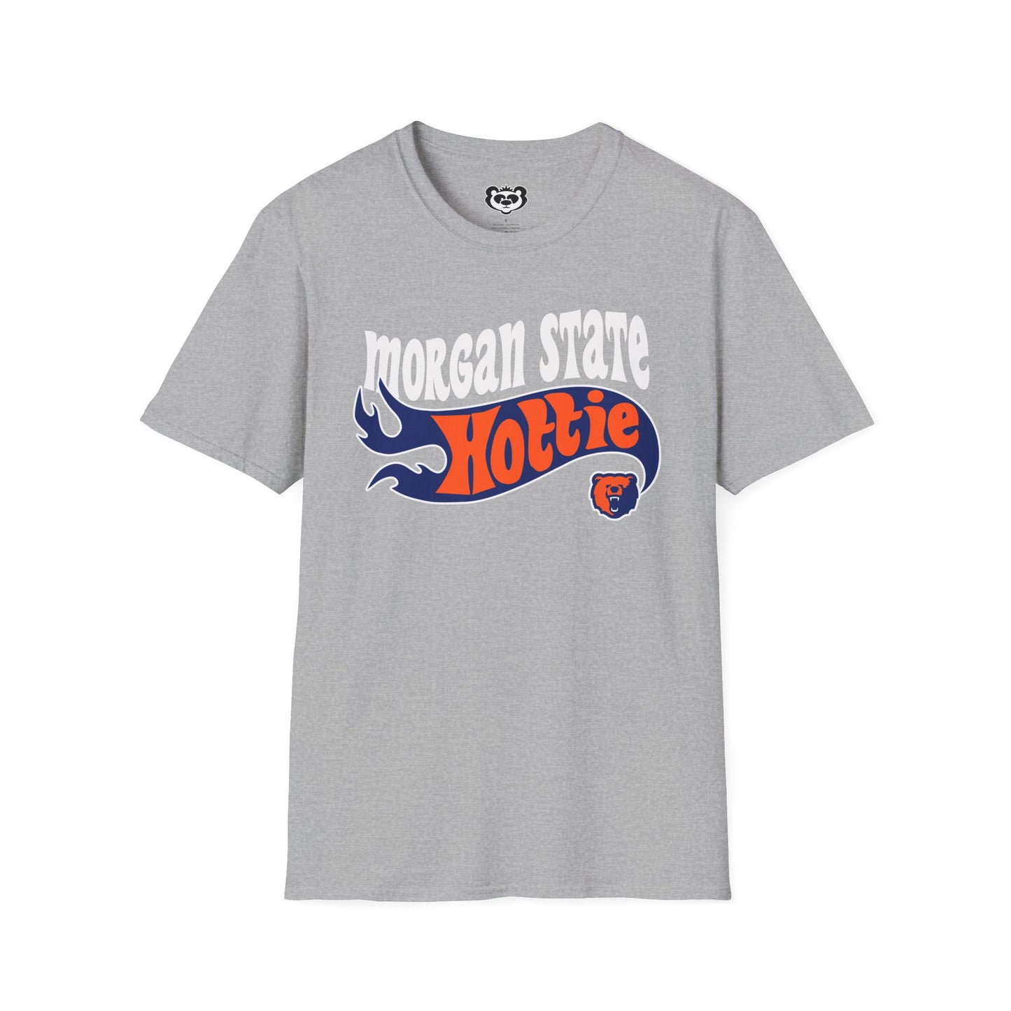 MSU Bears: Morgan State University Hottie Unisex Softstyle T-Shirt for Students and Alumni